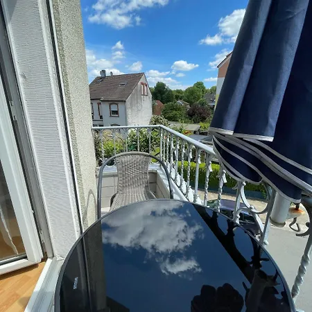 Nette Kuschelige Terrassen Wohnung Bochum Buitenkant foto